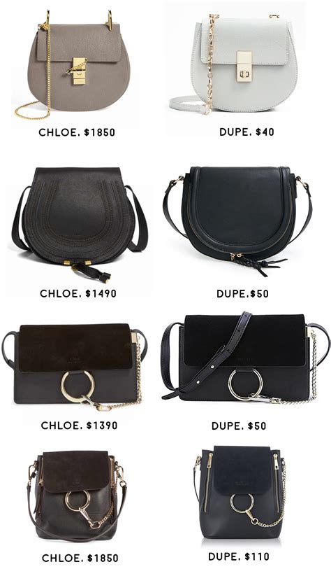 chloe backpack dupe|chloe tote bag knock off.